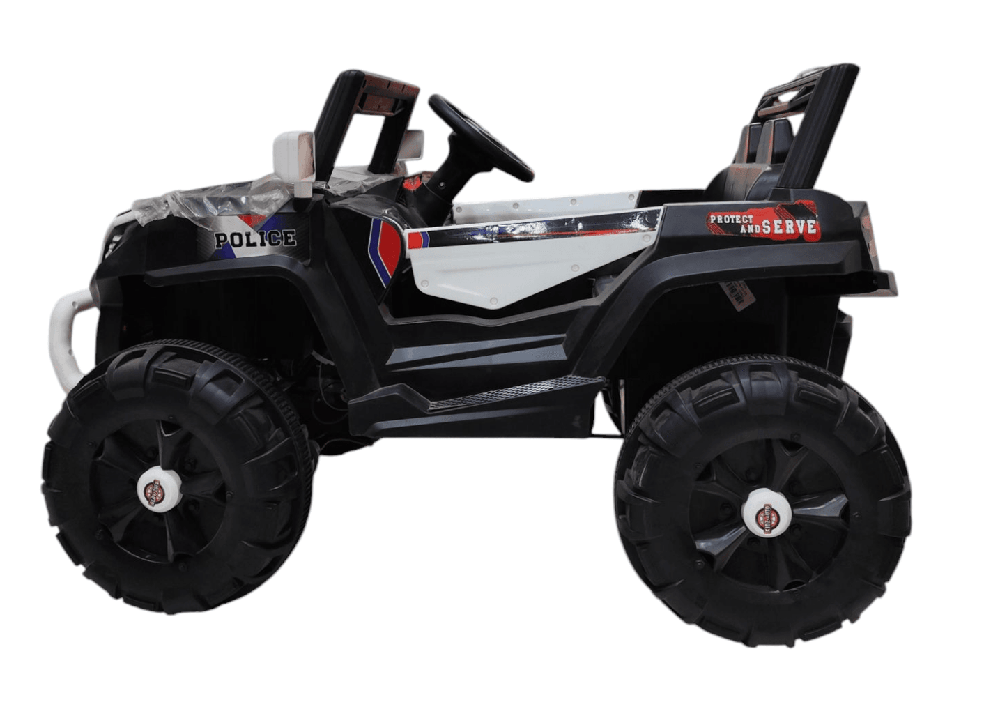 Police Edition Rechargeable Battery Operated Jeep for Kids - T-Rex the toyland Sitamarhi