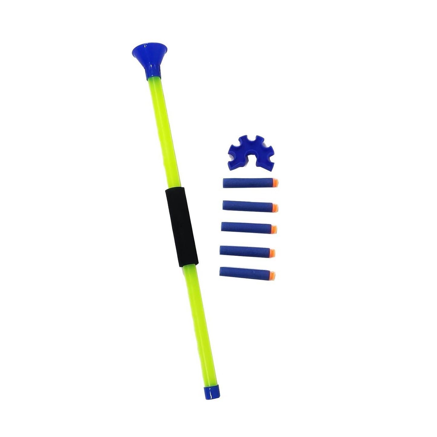 Ratna's Air Strike Blow 10 Soft Foam Bullets Darts Shoots Upto 40 Feet for Indoor & Outdoor Fun Toys for Kids - T-Rex the toyland Sitamarhi