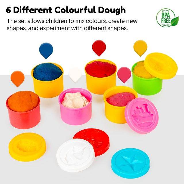 Ratna's Hexa Dough - Creative Play for Children Aged 3+ - T-Rex the toyland Sitamarhi