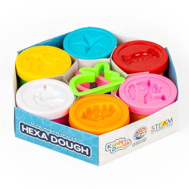 Ratna's Hexa Dough - Creative Play for Children Aged 3+ - T-Rex the toyland Sitamarhi