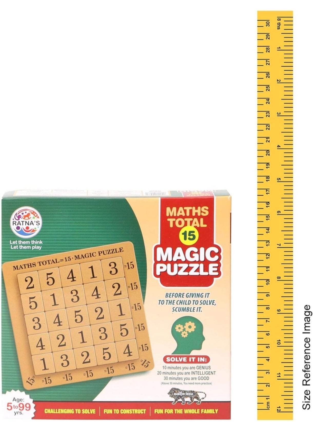 Maths magic puzzle for kids by T-Rex the toyland Sitamarhi educational wooden math game