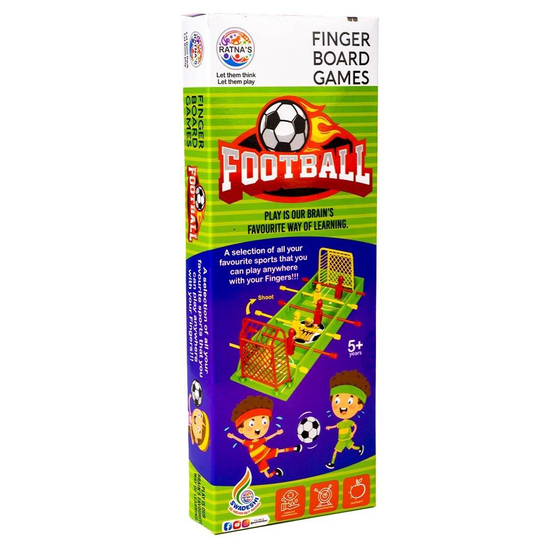 Prem Ratna finger board games football mini foosball table for kids with colorful players and goals