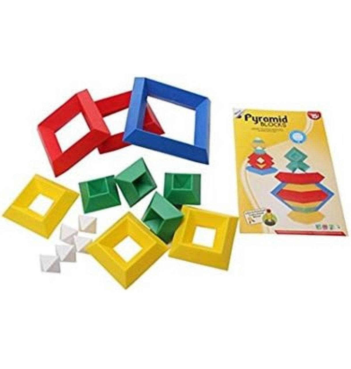 Ratna's Pyramid Blocks for Kids. Help Your Child Develop Imagination and Cognitive Skills. - T-Rex the toyland Sitamarhi