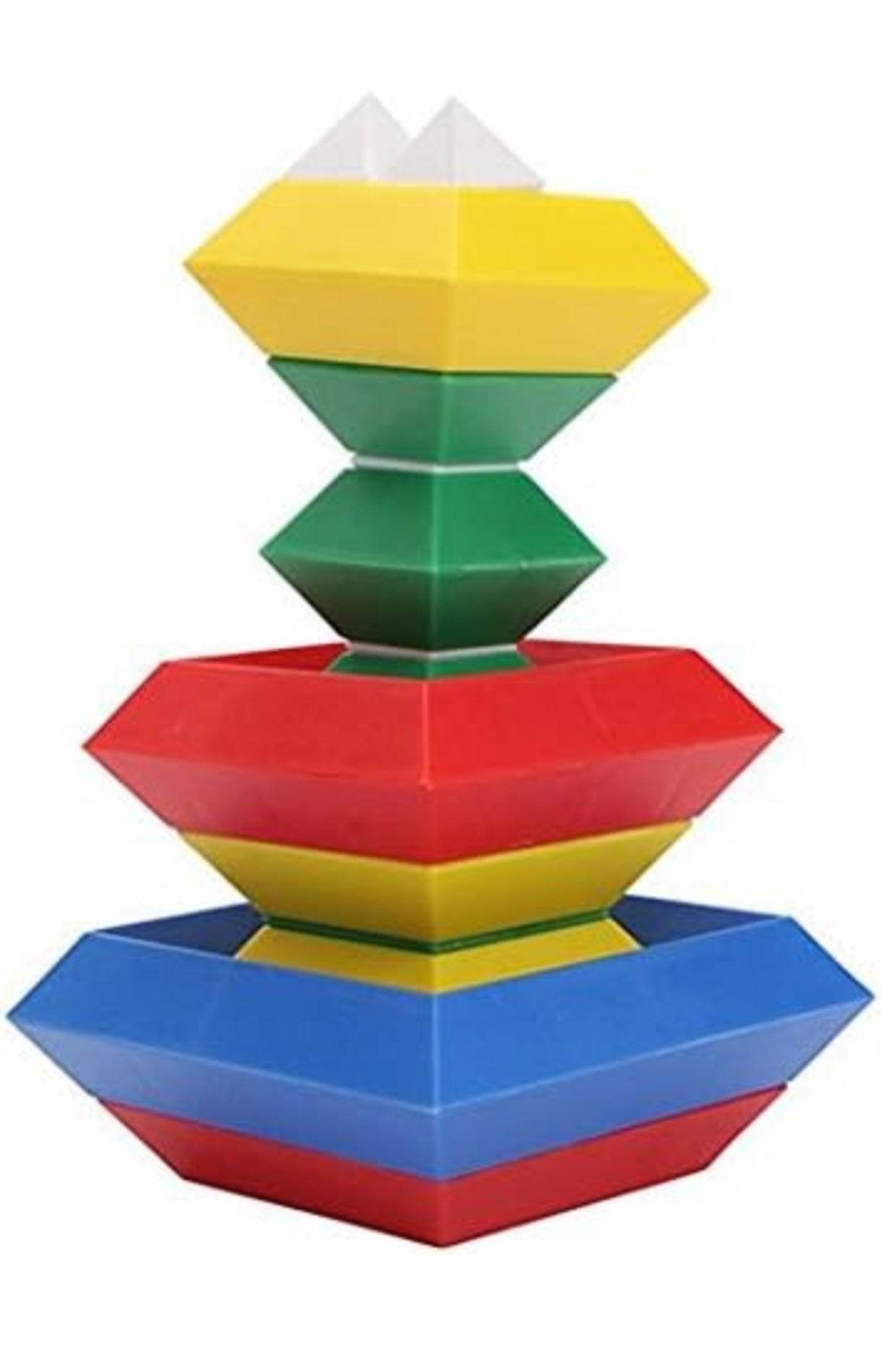 Ratna's Pyramid Blocks for Kids. Help Your Child Develop Imagination and Cognitive Skills. - T-Rex the toyland Sitamarhi