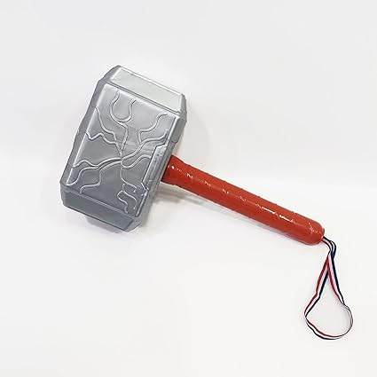RATNA'S Thunder Hammer Plastic Toy, Light Weight, A Pretend Play Toy Weapon For The Little Superhero Kids - T-Rex the toyland Sitamarhi