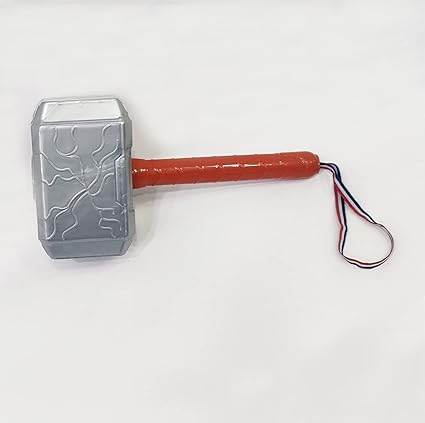 RATNA'S Thunder Hammer Plastic Toy, Light Weight, A Pretend Play Toy Weapon For The Little Superhero Kids - T-Rex the toyland Sitamarhi