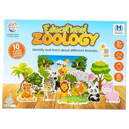Ratna's Zoology to Create 3D Jungle with Printed Wooden Cutouts Learning & Educational Game for Kids & Toddlers - T-Rex the toyland Sitamarhi