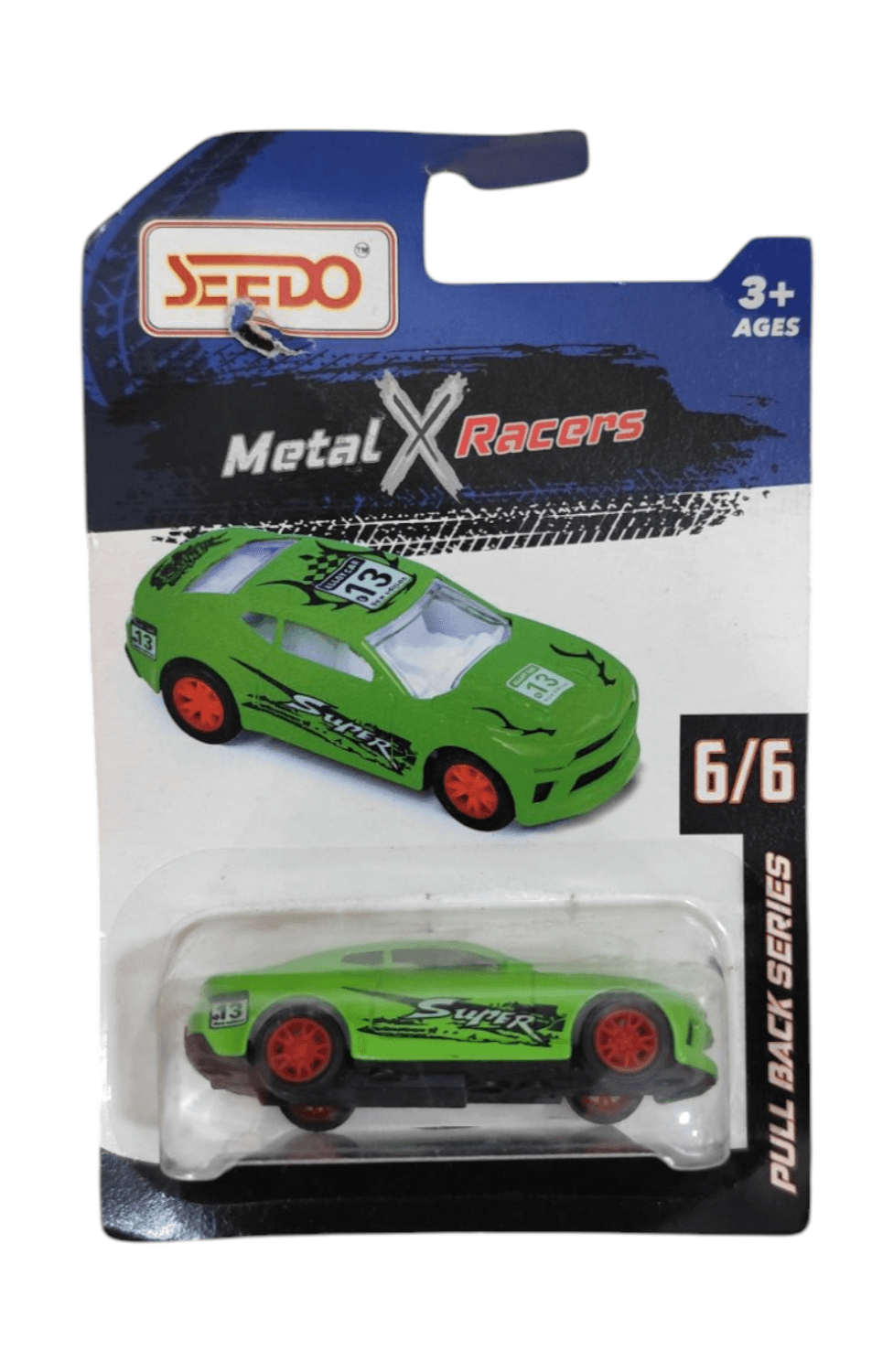 Seedo Metal Mini Car-Gift for Collectors & Kids, Multi Color Racing Cars- Color & Design May Vary - T-Rex the toyland Sitamarhi