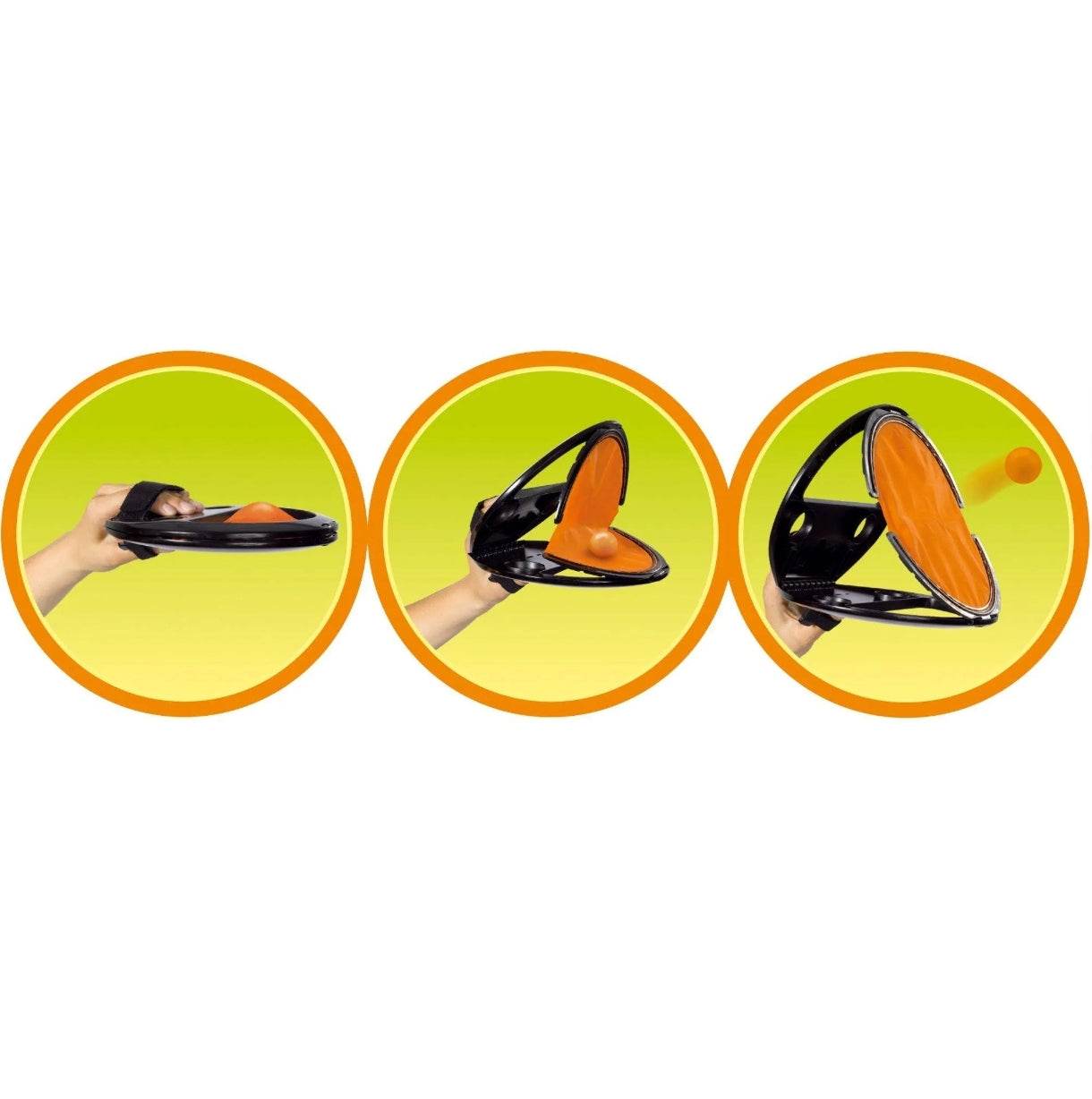 Simba Squap Fun Toy Catch and Throw Ball Outdoor Games for Kids - Black - T-Rex the toyland Sitamarhi