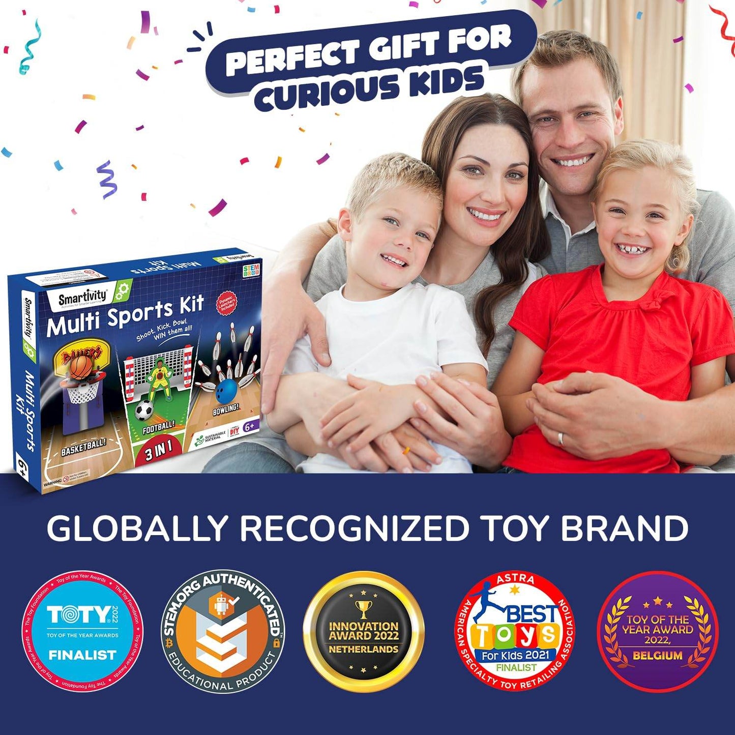 Multi sports kit for kids by T-Rex the toyland Sitamarhi with basketball football and bowling game set
