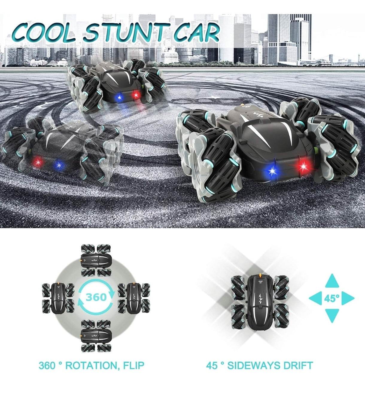 Stunt car 360° Rotate - T-Rex the toyland Sitamarhi