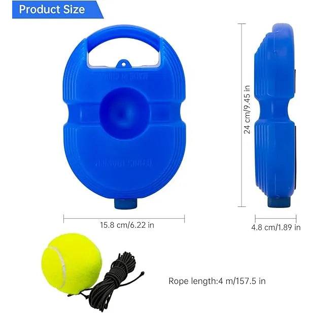 Tennis Trainer Rebound Ball With String Indoor Tennis Practice Ball For Kids | No Rackets - T-Rex the toyland Sitamarhi