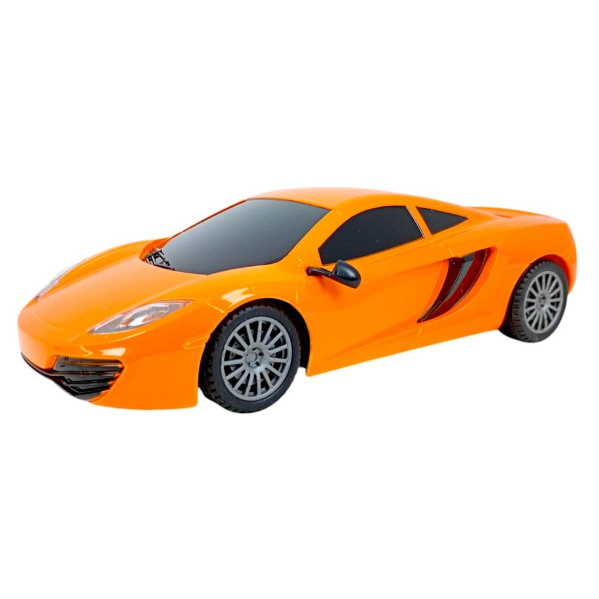 Orange RC car toy by T-Rex The Toyland designed as top grade racing car toy with sleek sporty body
