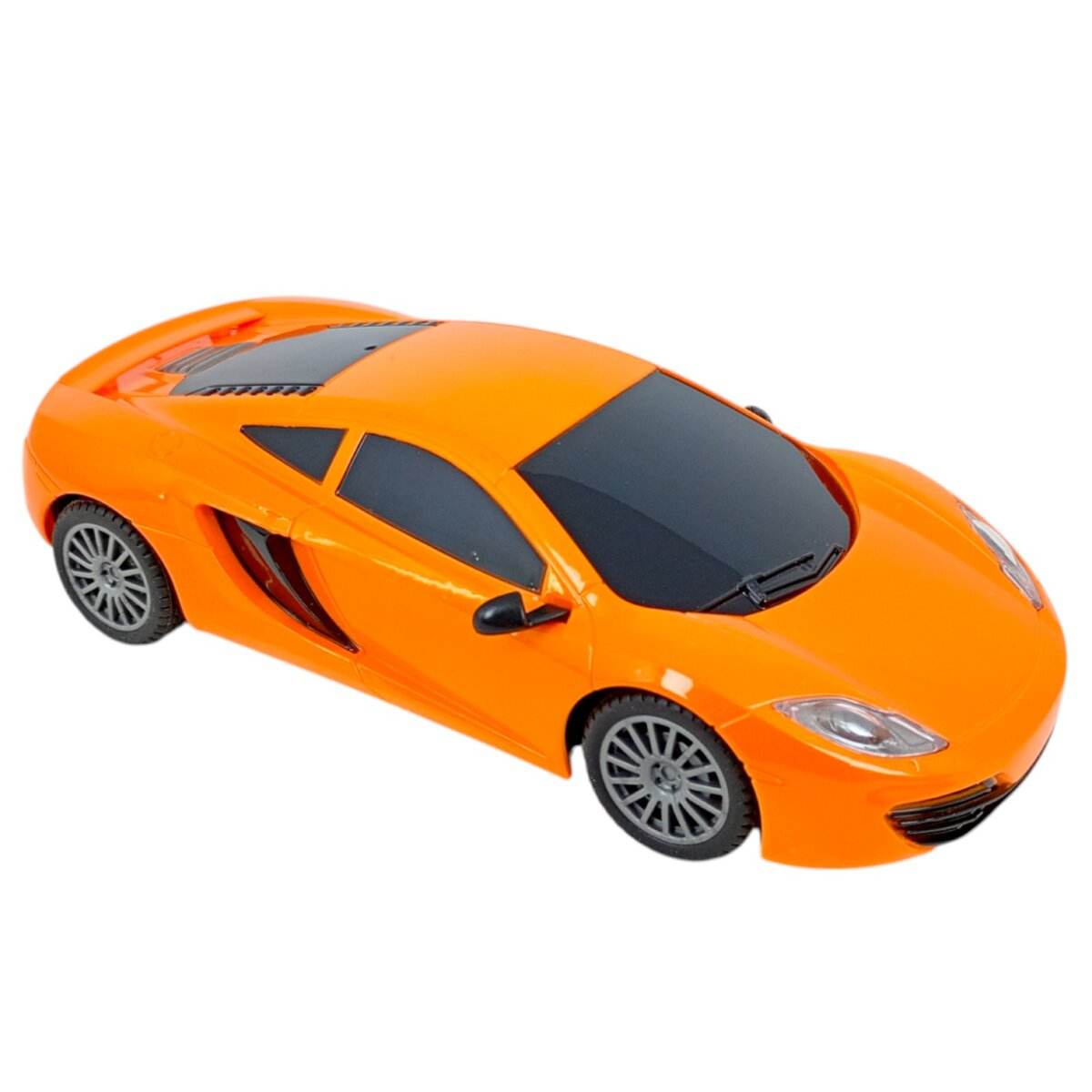 Orange T-Rex The Toyland RC car model as a top grade racing car toy with sleek design and black windows