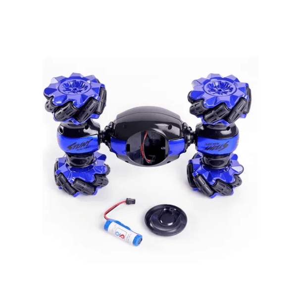 Toyrist Super Double Flip Rc Car Stunt Remote Control Pioneer Car 2.4Ghz Gesture Sensor Watch Control Toy Cars 360 Flips With Lights Music.,Red - T-Rex the toyland Sitamarhi