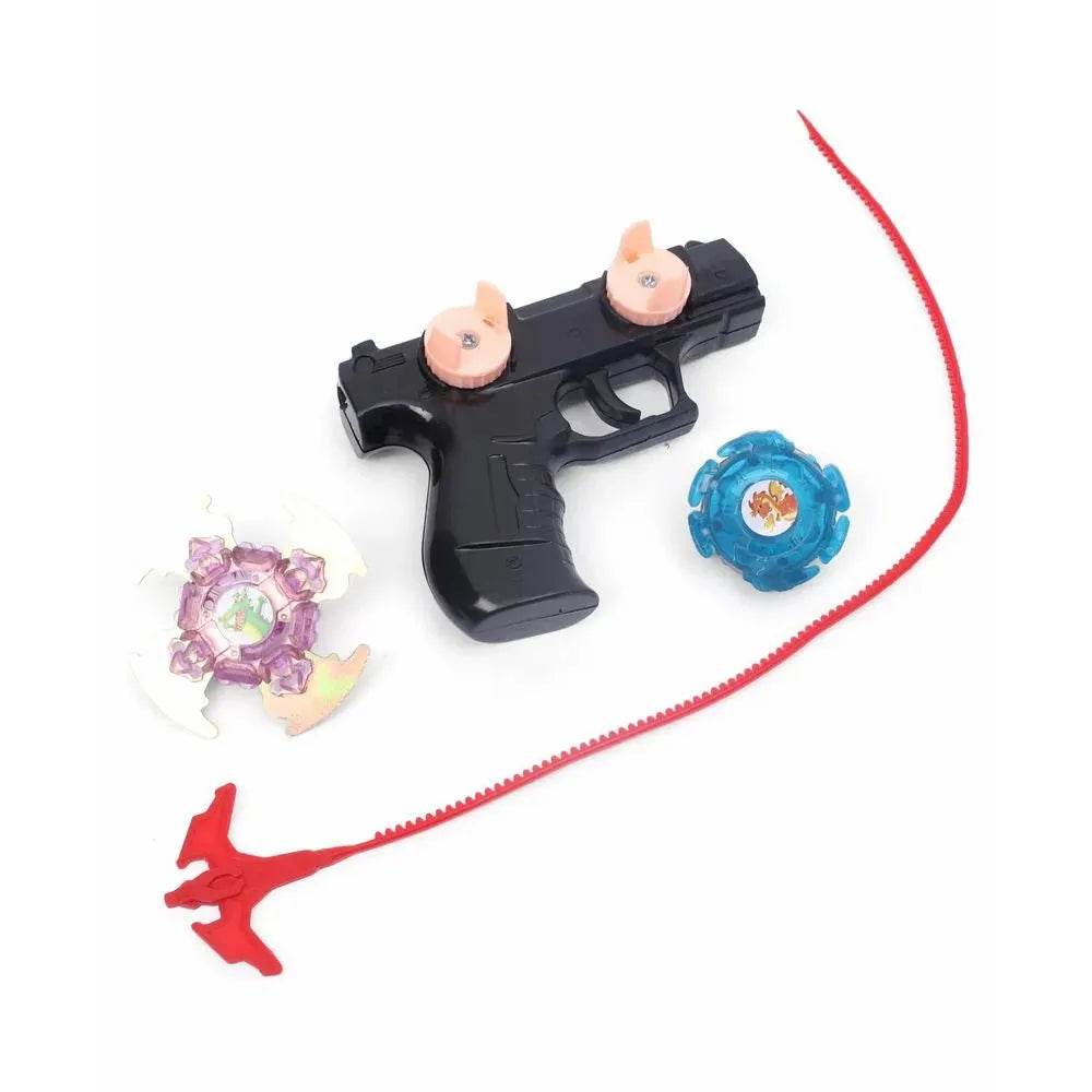 T-Rex the toyland Sitamarhi metal bladers spinning toy set with launcher and two spinning tops