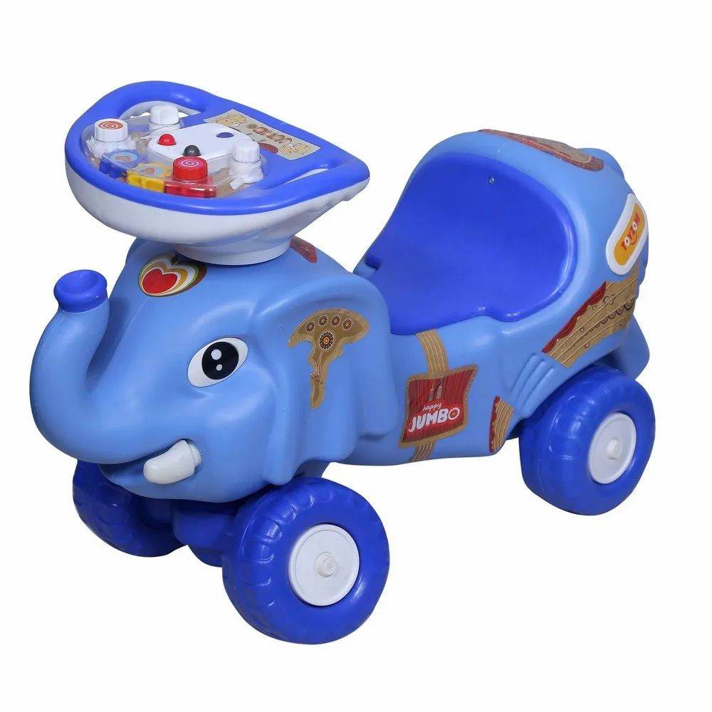 Toyzone Happy Jumbo Safari Rideons & Wagons Ride - T-Rex the toyland Sitamarhi