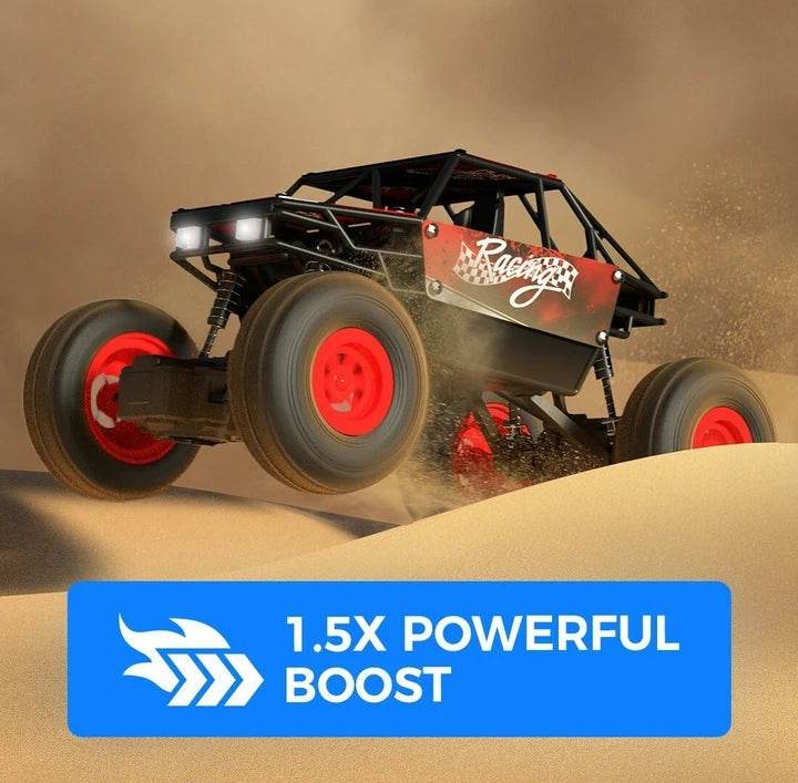 Mirana usb rechargeable remote control vehicle racing off-road with 1.5x powerful boost in desert sand