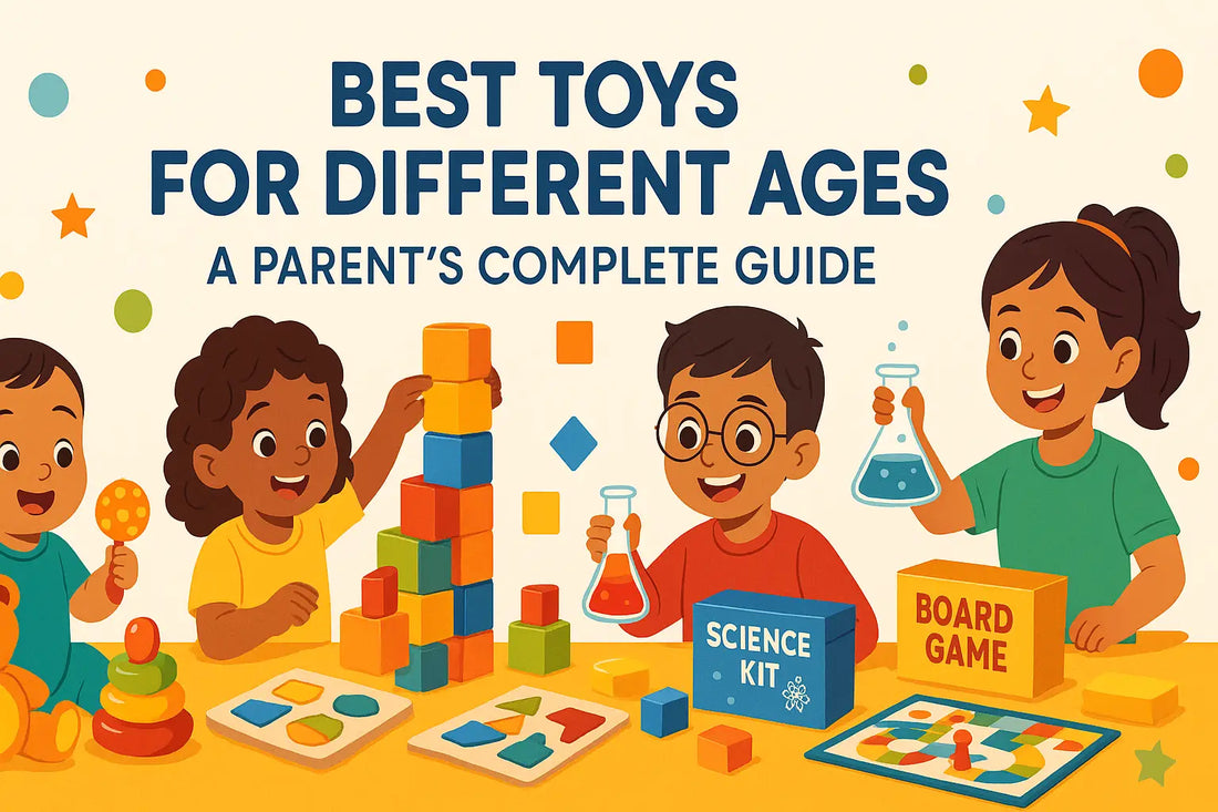 Best Toys for Different Ages - A Parent's Complete Guide - T-Rex the toyland Sitamarhi