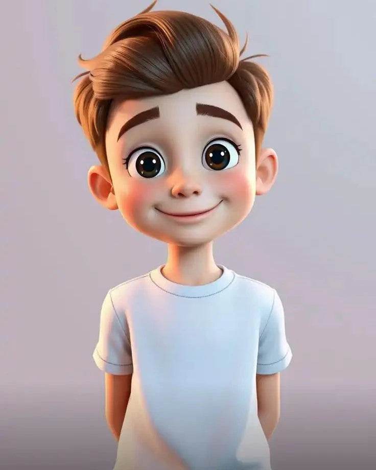 3D animated boy character representing toys for 7 to 10 year olds with advanced skill-building features