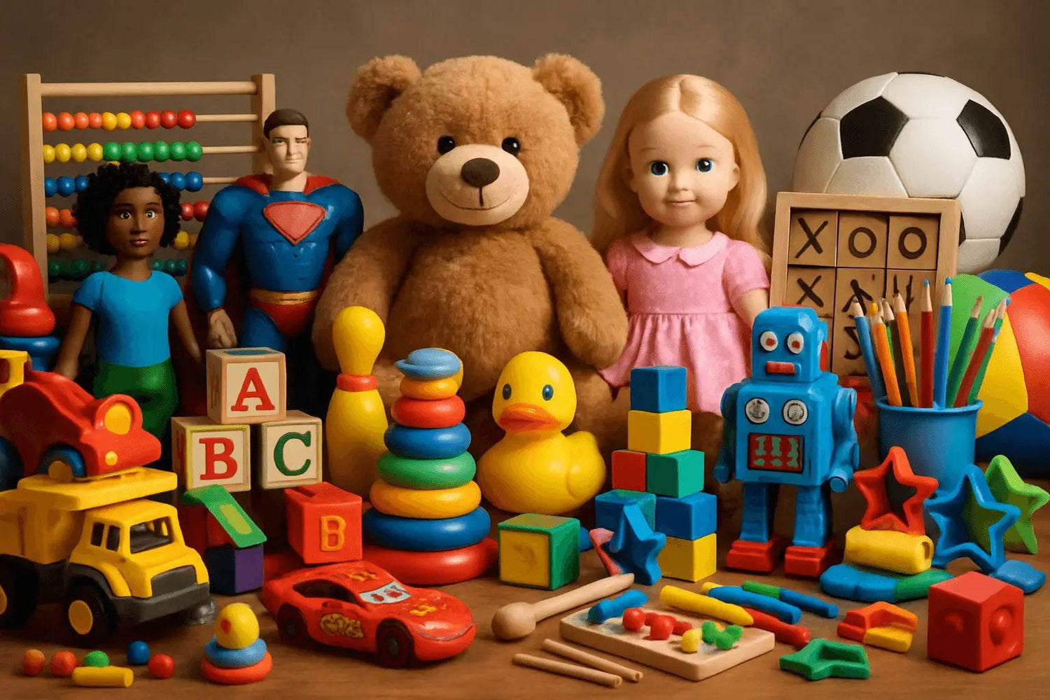 All products at T-Rex The Toyland Sitamarhi featuring action figures, dolls, vehicles, educational toys, and sports equipment