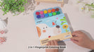 Jar Melo Finger Painting- A Lively Forest Book