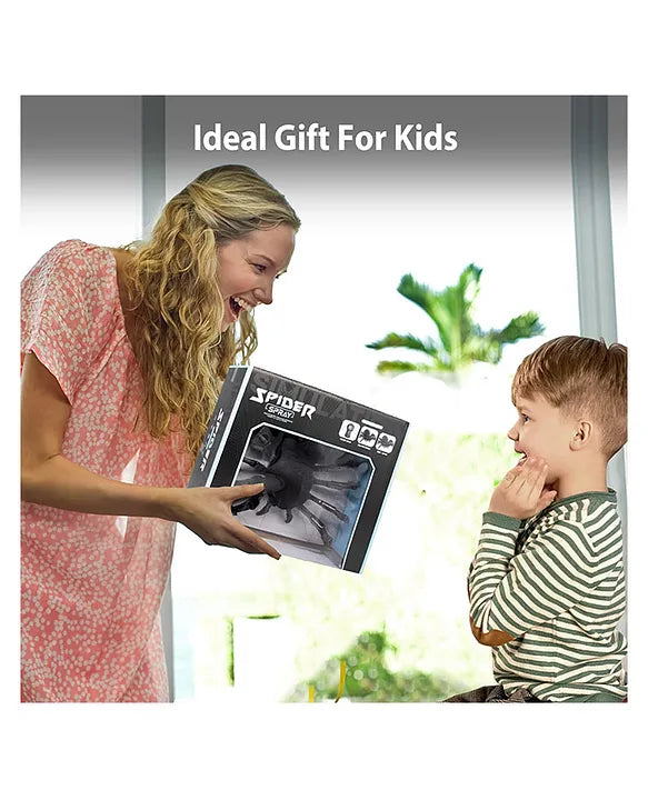 NVF Remote Control Spider Toy for Kids | Light & Sound Effects | 6 Music Modes | Mechanical Spray Function