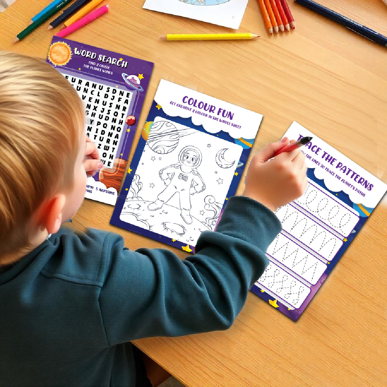 Play Magic Brain Activ Ultimate Activity Kit - Space Adventure For Kids 5+ Years