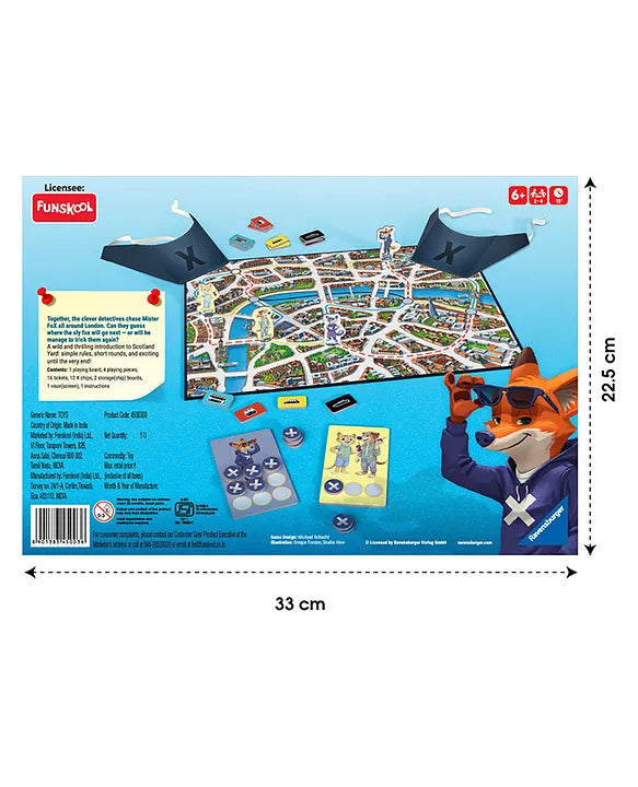 Funskool Scotland Yard Junior Board Game