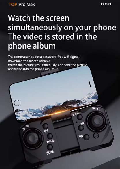 P18 Pro Drone with 4K HD Camera for Adults – Intelligent Obstacle Avoidance, Dual Camera, Foldable RC Quadcopter with Optical Flow Positioning, Long Battery Life, WiFi FPV, Gesture Control – 14+ Top Pro Max Edition