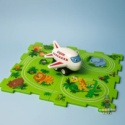 City Series Puzzle Rail & Airplane Track (Random)