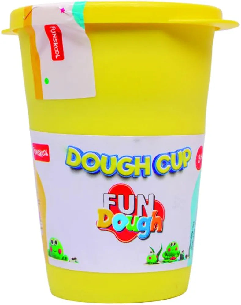 Funskool Fundough Dough Cup, 2 packs of Dough with 2 cutters, Toys for Kids