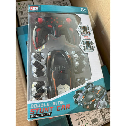 Remote Control Battery Operated Double-Side Stunt Car Roll Drift