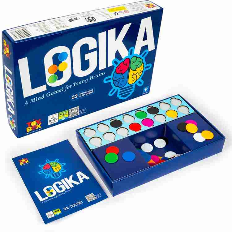 Logika Mind Challenging Puzzle Family Game for All Ages