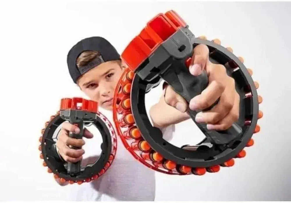 Kids Electric Rapid Fire Rotating Bracelet Toy Gun with Soft Bullets - Ta.Rotating Gun