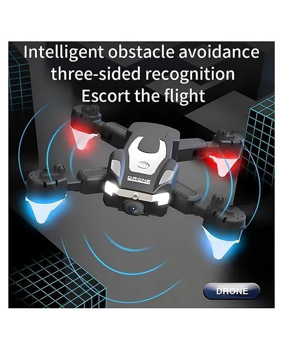 J2 Drone with HD Dual Camera | Foldable Quadcopter with Altitude Hold | One-Key Takeoff & Landing | Multiple Flight Modes | Remote Control Drone for...