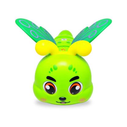 Little Larks Cute Carpenter Worm/Catterpiller Toy for Kids|Dances with Music & Lights|Stunts, Revolves360Degree, Move Front & Back, Wing Swing...