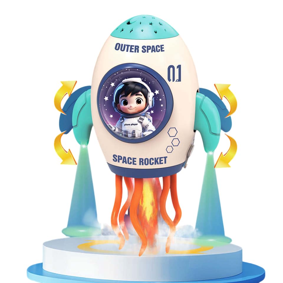 Magicwand Rocket Toy with Fog Function