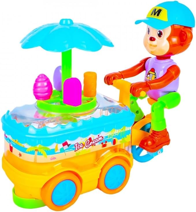 Musical Ice Cream MonkeyToy for Kids, Boys and Girls