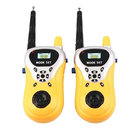 Walkie Talkie Toys for Kids – 2-Way Radio Toy for 3-12 Year Old Boys Girls, Up to 80 Meter Outdoor Range | Only for Kids, Entertainment Purpose Only