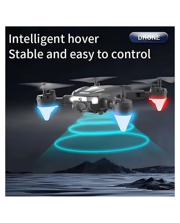 J2 Drone with HD Dual Camera | Foldable Quadcopter with Altitude Hold | One-Key Takeoff & Landing | Multiple Flight Modes | Remote Control Drone for...