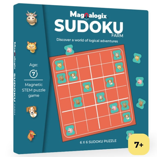 Sudoku Farm - Magnetic Puzzle Game for 7 Years & Above
