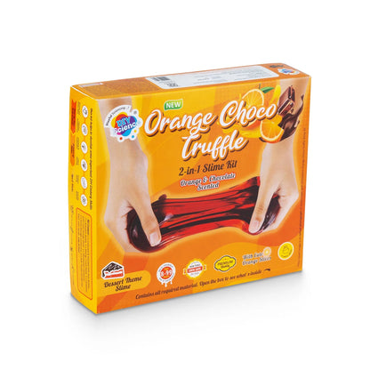 Orange Choco Truffle 2 in 1 Slime Kit