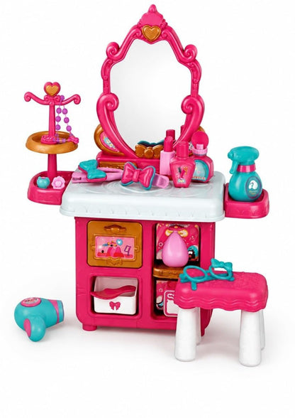 Kids Makeup Play Set - 38 Piece, Pretend Beauty Kit Toy for Girls with Makeup Accessories Role Play Vanity Play Collection Creative Dress Up Activity Toy...