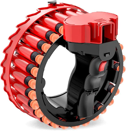 Kids Electric Rapid Fire Rotating Bracelet Toy Gun with Soft Bullets - Ta.Rotating Gun