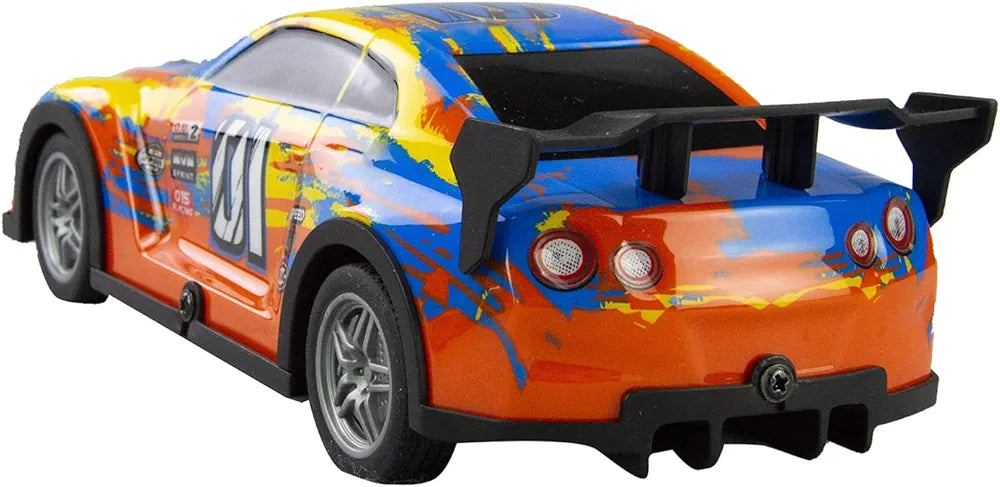 RC RC Drift Car, 1:22 Scale 4WD Electric Sport Racing Car (P220 Yellow)