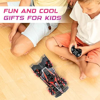 Stunt RC Double Smoke With LED Lights | 2.4Ghz 360° Rotation Fast Stunt Toy Car For Kids