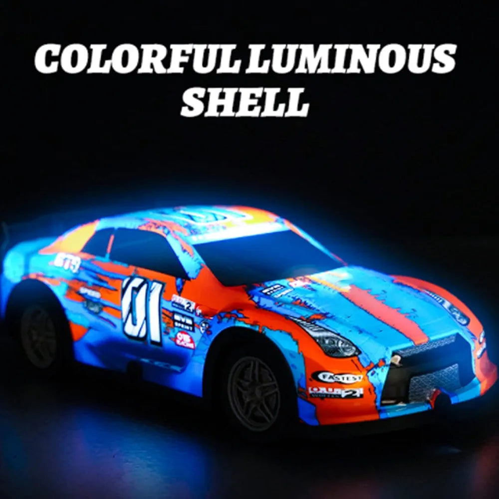 RC RC Drift Car, 1:22 Scale 4WD Electric Sport Racing Car (P220 Yellow)