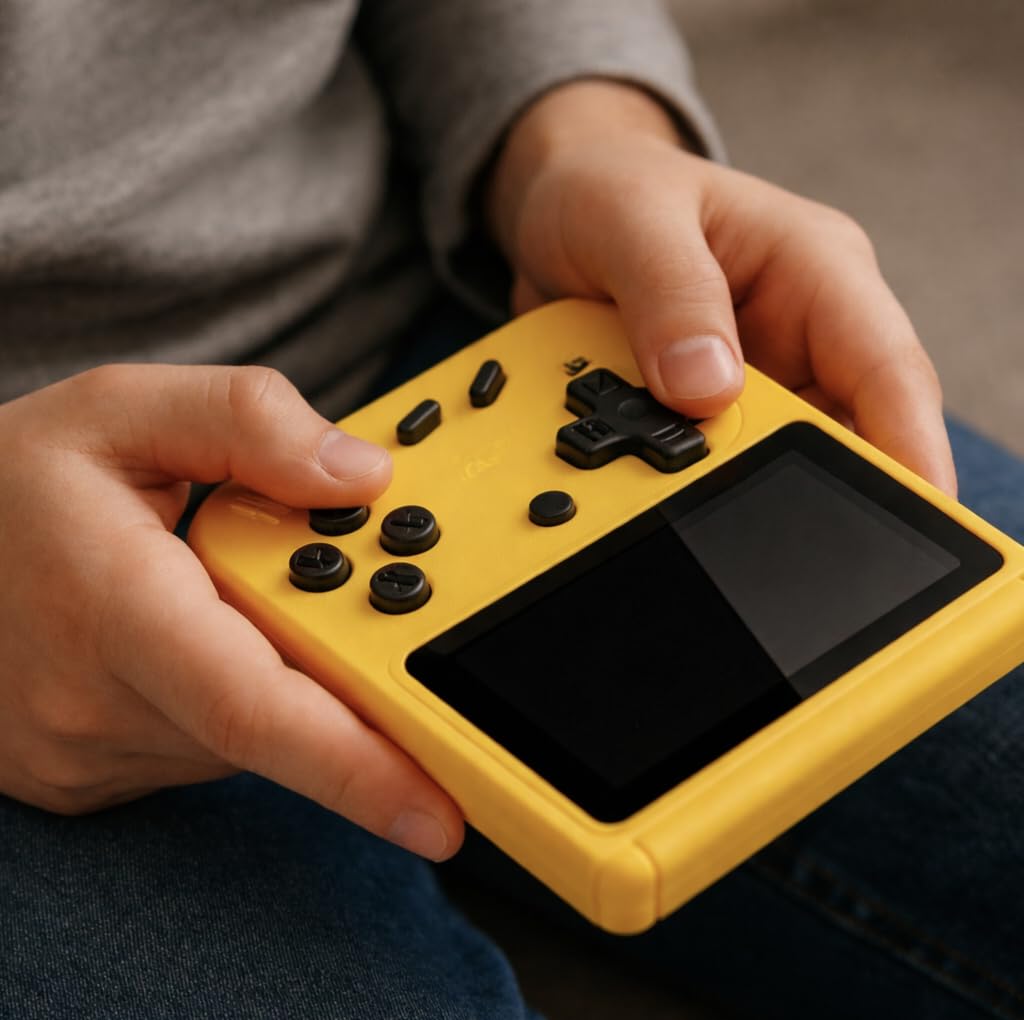 Sup Game Box, Retro Handheld Gaming Console with 400 in 1 Classic Games, Portable Video Game for Kids