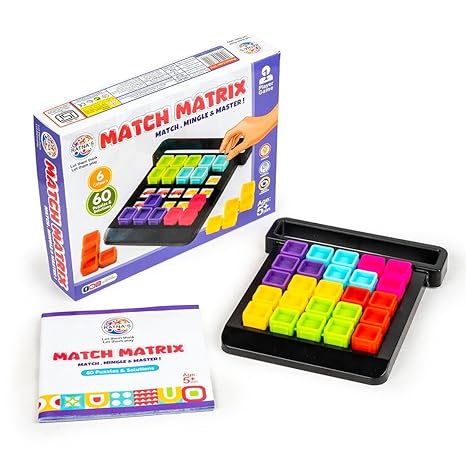 Ratna's Match Matrix Single Player Logic Puzzle Game